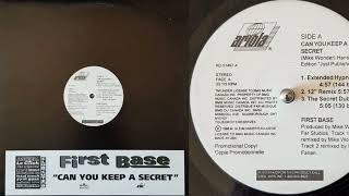 First Base - Can You Keep A Secret (Vinyl, 12", 33 ⅓ RPM, Compilation - Club Cutz Volume 8, Promo)