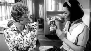 Coffee Clip -- Folgers Wife (old b&w coffee ad) #coffee