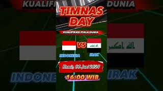 TIMNAS DAY JADWAL PERTANDINGAN TIMNAS HSRI INI - INDONESIA VS IRAK!!! KUALIFIKASI PIALA DUNIA