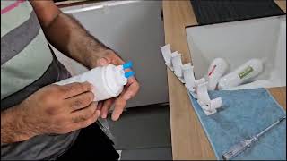 How to change Roslok water dispenser filter