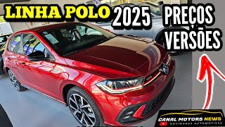 POLO 2025 PREÇOS E VERSÕES ATUALIZADOS