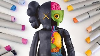 Drawing Kaws Dissected Companion