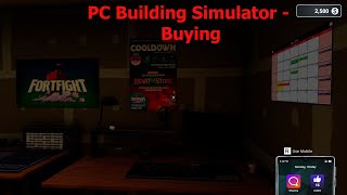 PC Building Simulator - Buying