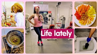 VLOG//BATHROOM CLEAN and ORGANISE//WORKOUT//CLEANING MOTIVATION//HOMEMADE HAIRfood