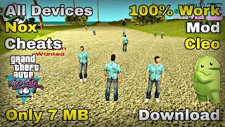 GTA Vice City Cheats,Cleo Mods for all android devices | GTA VC Nox Cheats,Cleo Mod Android | GTA VC