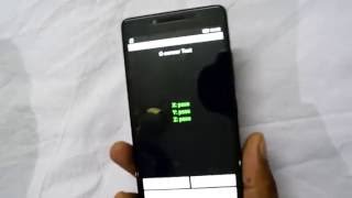 Lenovo A6010 G sensor Test