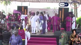 CORONATION CEREMONY AS THE OLORI OMOBA AKILE IJEBU