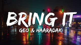 GEO and Haaradak - BRING IT