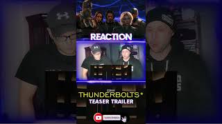 THUNDERBOLTS* TEASER TRAILER REACTION!!! Marvel Studios