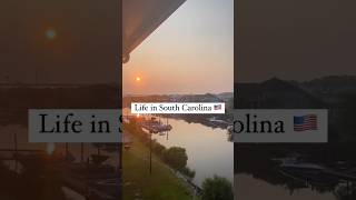 Life in south carolina 🇺🇸 #vinnodmalik #lifestyle #usa #birds #sea #season #sunset #walkthrough