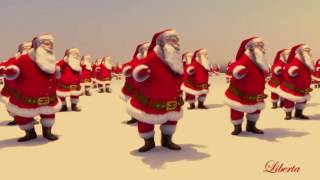 Santa Claus Dancing 🎅 Schneewalzer 🎶 ᴴᴰ