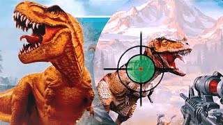 Real Dinosaur Hunting Zoo Games Android Gameplay 🥶 | Dino Gun Sniper Game 😱 !