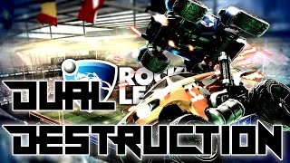 DUAL DESTRUCTION EP2 (2v2 ROCKET LEAGUE)