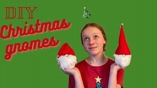 Easy DIY No Sew Christmas Gnomes Tutorial