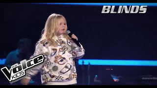 Tristan sings (Bis zum Mond) by DIKKA und LEA | The Voice Kids 2024 - Blind Auditions