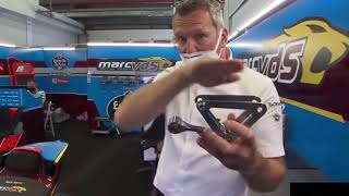 Moto gp  bike chassis adjustments tech talk