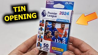 PANINI Premier League 2024 Stickers - COLLECTORS TIN - Mikes Cards and Stickers # 464