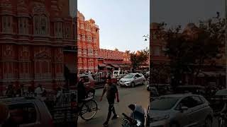 please ignore this man - Hawa Mehal Jaipur