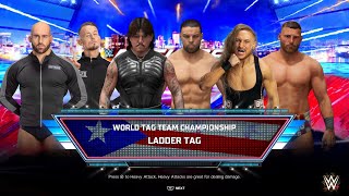 WWE 2K24 Universe Mode | Imperium Vs Judgement Day Vs Brawling Brutes | BACKLASH