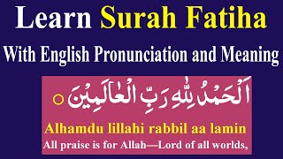 learn surah al fatiha in english|surah al fatiha english pronunciation|surah al fatiha memorization