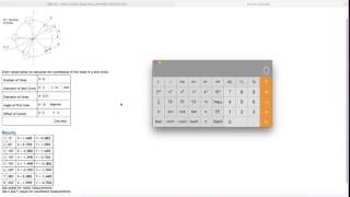 Bolt Hole Circle Calculations