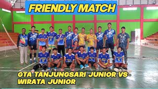 FRIENDLY MATCH GTA JUNIOR VS WIRATA JUNIOR