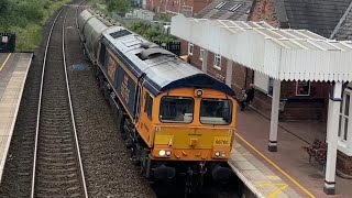 At Hinckley station epic catches ￼on the day passing through 1/7/24