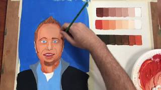 Portrait Painting Demo Part 2: Shading