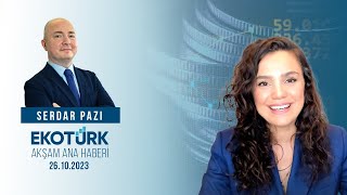 TCMB’DEN HÜKÜMETE UYARI GİBİ MESAJ | Ana Haber | Beste Naz Süllü  | Serdar Pazı | 26.10.2023