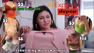 spending all of my adsense money on my new y2k/ early 2000s closet