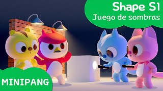 Aprende las formas con MINIPANG | shape S1 | 🔦Juego de sombras | MINIPANG TV 3D Play