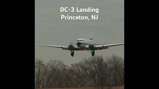 DC-3 Landing at Dusk