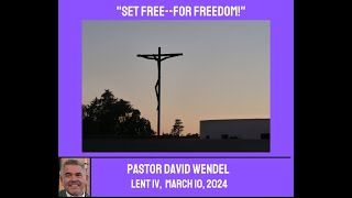 "Set Free--For Freedom!"