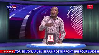 JT VSD LIVE 19H30 DE CE VENDREDI 14 JUILLET 2023 AVEC CHARLES ULRICH ASSOGBAKPE