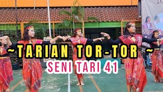 Tarian Tortor Kreasi Ekskul Tari  SMKN 41 Jakarta|Hari Kartini|