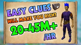 EASY CLUES ARE UP TO 45M/HR!?!?