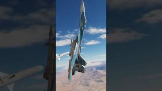 DCS: Missile hitting Russian Su-33 while climbing Aim-120 AMRAAM F/A-18 Hornet vs Su-33 #simulator