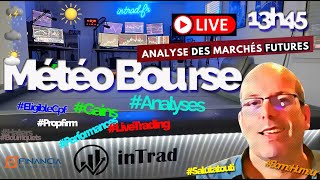 734 - Météo Bourse - Analyse des Marchés - Coaching Live du Mercredi 22 Novembre Formation  Trading