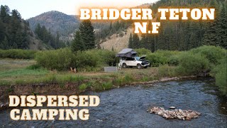 Dispersed Camping in the Bridger Teton National Forest