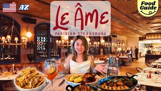 Le Ame Fox Concept Restaurant Phoenix AZ @ The Global Ambassador | Parisian French Steakhouse Review