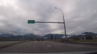 Driving in Chilliwack, BC, June 2022