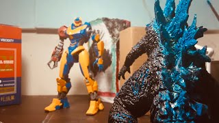 Godzilla Vs. Atlas Destroyer An Epic Battle Stop-Motion