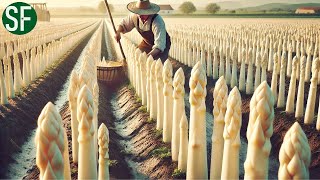 White Asparagus: Renowned as the 'White Gold' of Cuisine, from Harvest to Your Table