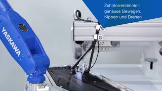 KMF Nähsystem RoQom 6000 mit MOTOMAN GP7 Roboter