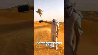 What i said to my friend about Dubai trip and what actually happened 😂✈️ #travelgoals #funnyvideo