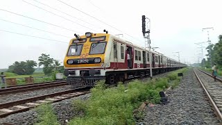 Fast Furious EMU Passenger Train Barddhaman To Howrah Chord Line (ER) Indian Railways