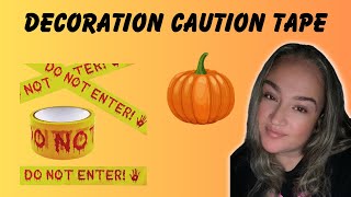 Honest Review of the Halloween Caution Tape