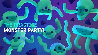 Cinema 4d Monster Party!! // The Practice 158