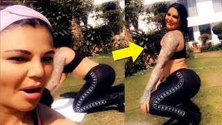 Rakhi Sawant's FUNNY Workout With Hot Friend