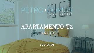 Apartamento T2 renovado em Benfica